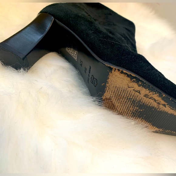 VIA SPIGA — GORGEOUS BLACK SUEDE HEELED ANKLE BOOTS SIZE 5 MADE IN ITALY 🇮🇹 - Picture 7 of 7
